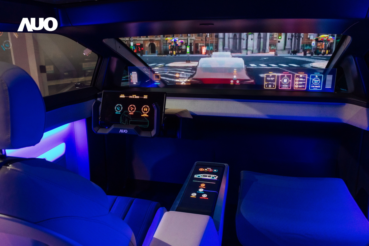 「友達智慧座艙2025」以使用者體驗為核心，運用Micro LED顯示科技為基礎搭配AI創新應用，打造沉浸、互動的座艙體驗，獲得台灣精品銀質獎