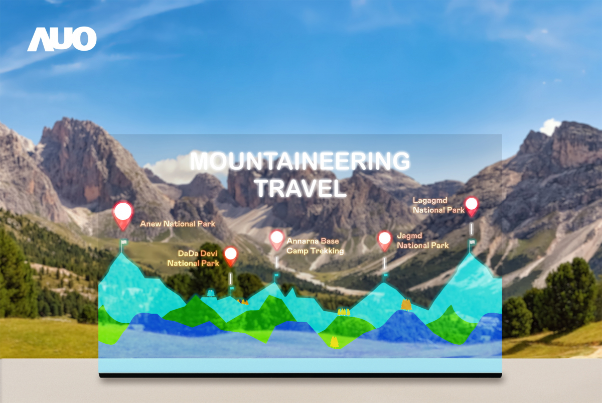 友達「177吋高透明度Micro LED顯示器」獲得台灣精品銀質獎，打破視野與空間的限制，適合應用於智慧零售、文物展示、創新廣告與智慧移動等場域