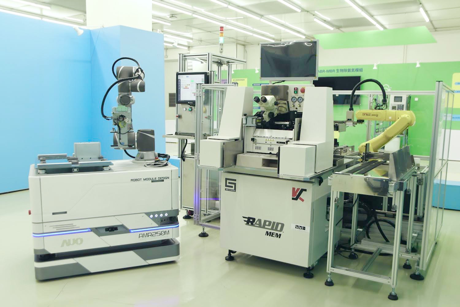 友達數位攜手半導體設備大廠K&S及夥伴樂宇精密，針對半導體封裝場域痛點，提供iAMHS一站式解決方案，創造產能提升至少10%的效益